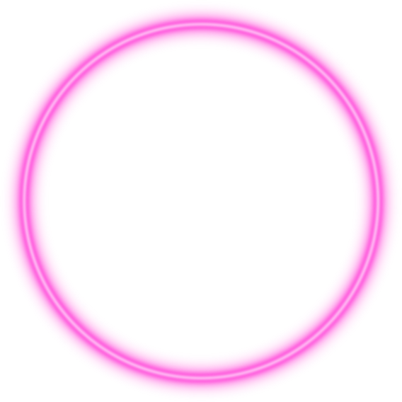 Neon Pink Circle